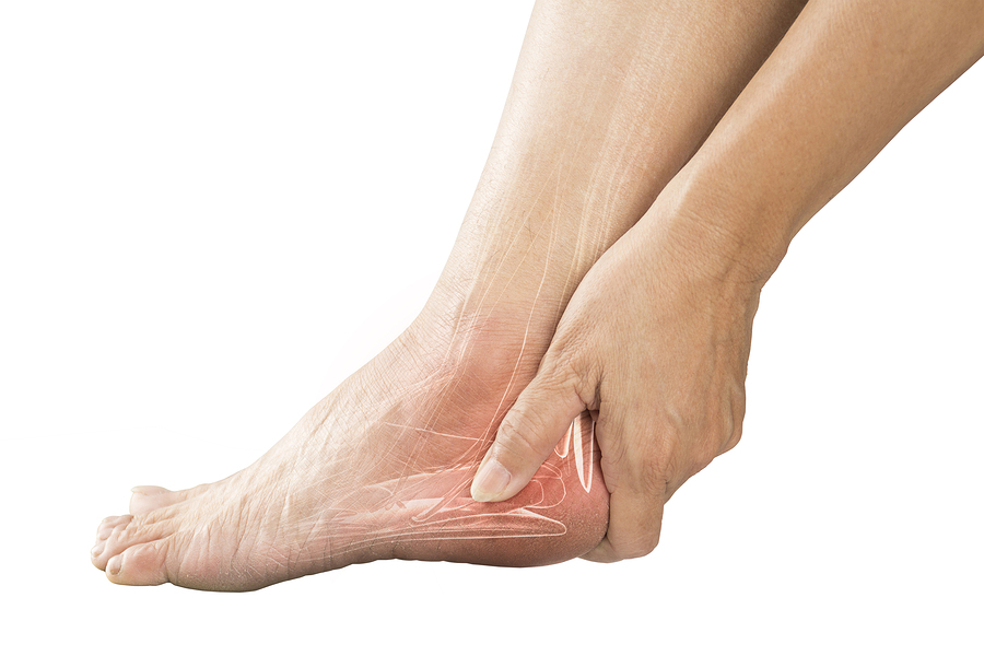 Premium Vector | Calcaneal bursitis foot with normal heel and foot with haglund's  deformity and bursitis